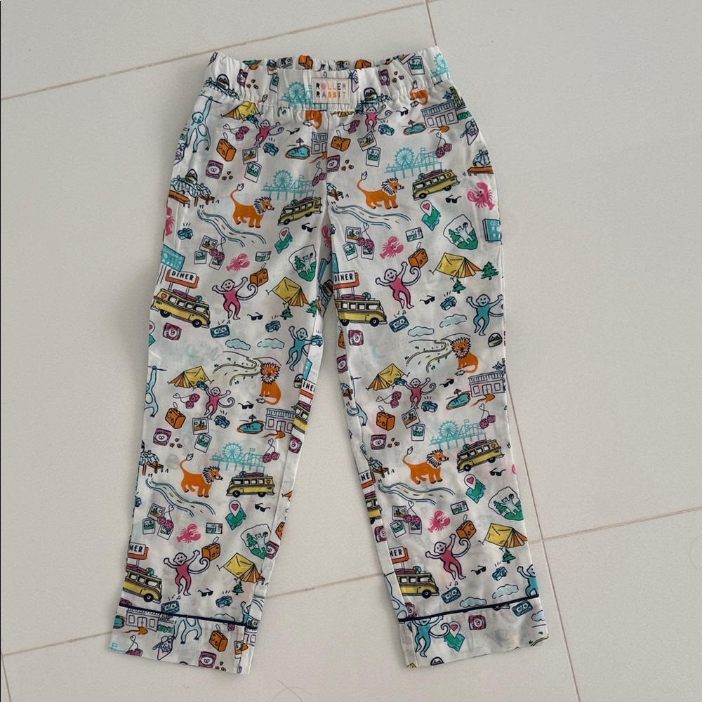 NWT Roller Rabbit x Target White Pajama Pants